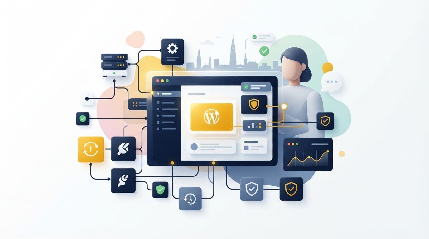 WordPress vedligeholdelse pris: Hvad koster det i 2026?